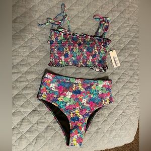 Baltic Born Harbour High Waisted Bikini Top and Bottom - M - NWT